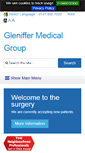 Mobile Screenshot of gleniffermedical.co.uk